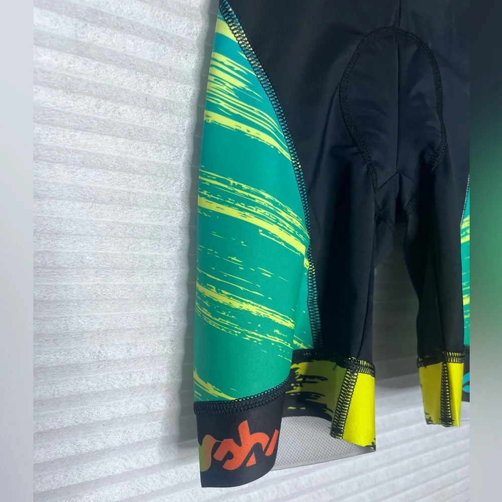 Smashfest Queen Bike Shorts Women XXS Black Stretch Made in Italy UV protection